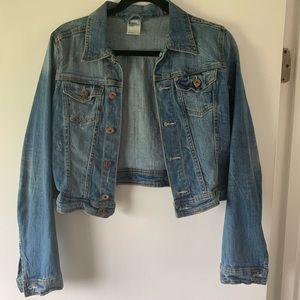H&M Cropped Denim Jacket